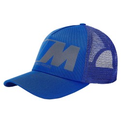 Czapka z daszkiem BMW M Reflective niebieska unisex 80165B38D99 odblaskowa