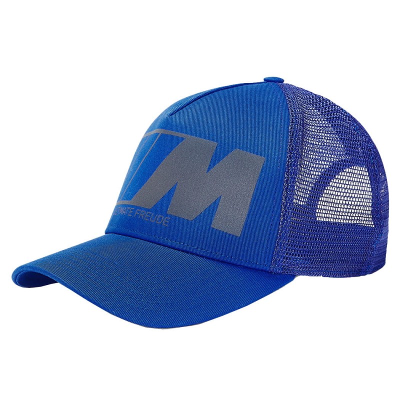 Czapka z daszkiem BMW M Reflective niebieska unisex 80165B38D99 odblaskowa